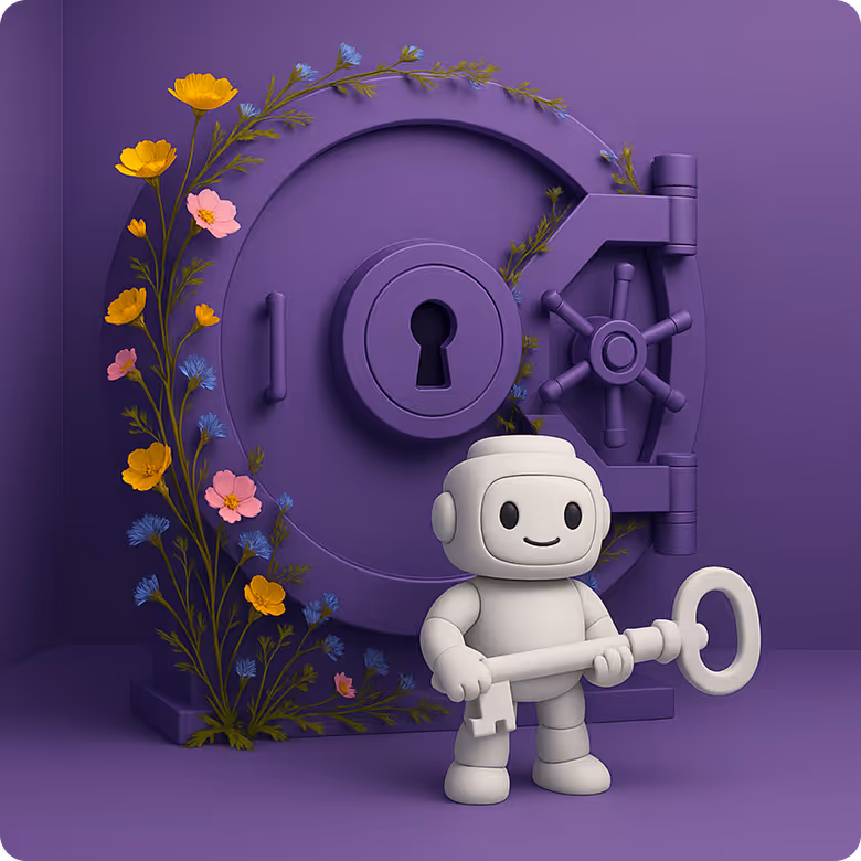 Security hero illustration